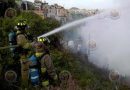 Incendio destruye dos casas de madera en Ciudad Jardín